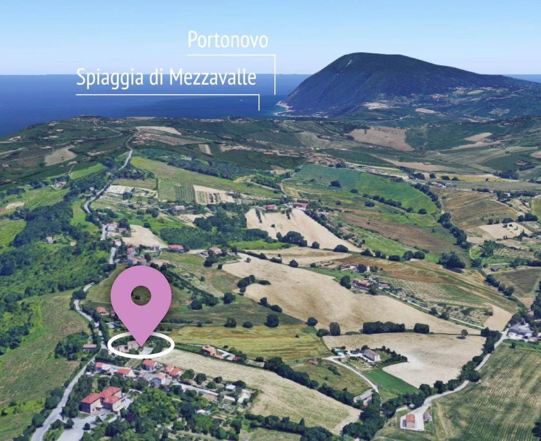 B&B Villa Fioreconero Montacuto Eksteriør bilde